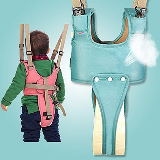 Autumn Winter Baby Walking Learning Belt – Breathable, Anti-Strangulation & Drop-Resistant