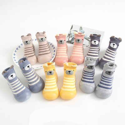 Breathable Non-Slip Baby Indoor Shoes | Toddler Sock Shoes for Safe Play