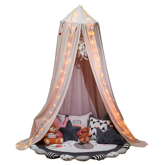 Dome Crib Mosquito Net Curtain – Shading & Windproof Decorative Canopy