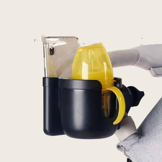 Baby Stroller Water & Milk Bottle Holder – Convenient Cup Holder Accessory