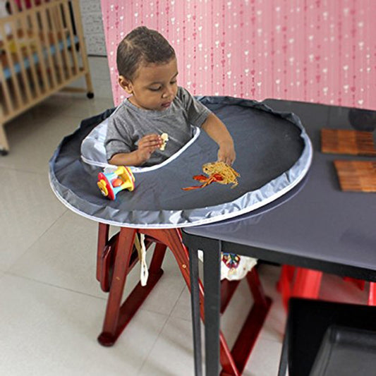 Waterproof Baby Eating Chair Mat – Non-Slip, Easy-Clean High Chair Floor Protector