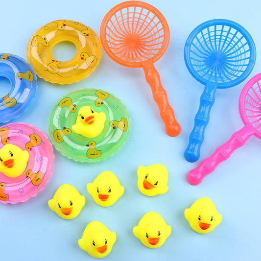 Baby Bath Squeeze Toys – Sound Ducks for 6–12 Months