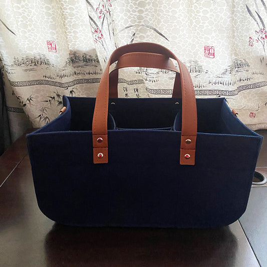 Felt Diaper Bag for Baby Strollers – Stylish & Spacious Organizer