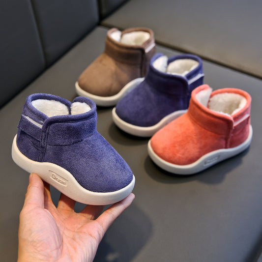 Plus Velvet Baby Toddler Shoes – Warm, Soft & Stylish Winter Footwear