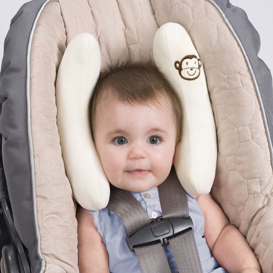 U-Shape Baby Car Seat Head Support Pillow – Soft & Secure Neck Protection