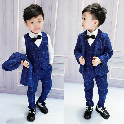 Classic Boy’s Three-Piece Suit – Formal Outfit for Weddings & Special Occasions