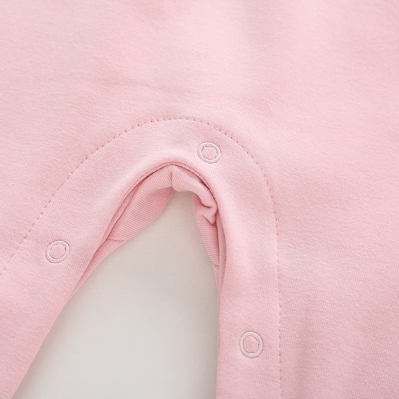 Princess Baby Romper with Wings – Soft Newborn Creeper for Infants