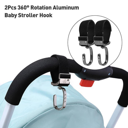 Multifunctional Metal Stroller Hook – Universal Baby Stroller Accessory