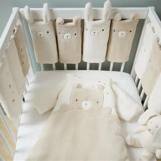 Crib Bed Bumper – Split Anti-Collision Cloth for Safe & Cozy Sleep