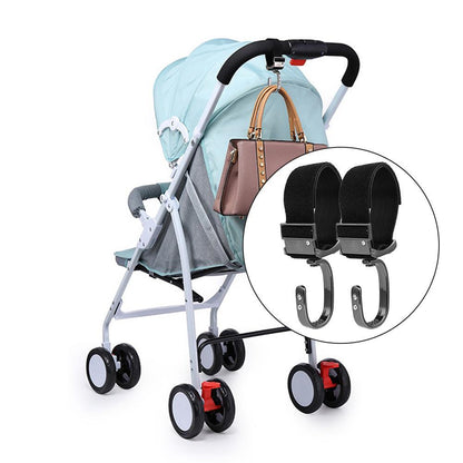 Multifunctional Metal Stroller Hook – Universal Baby Stroller Accessory