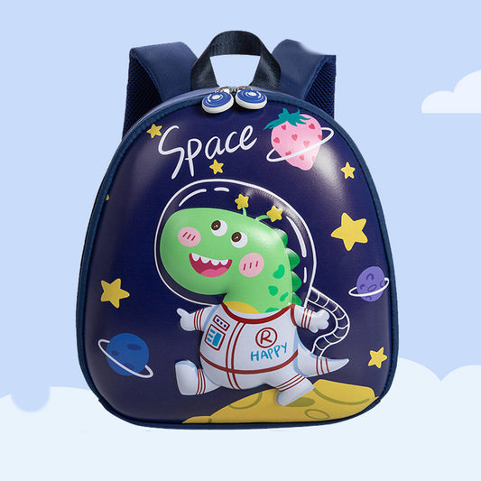 Cartoon Animal Small Backpack – Unisex Kindergarten Bag for Kids