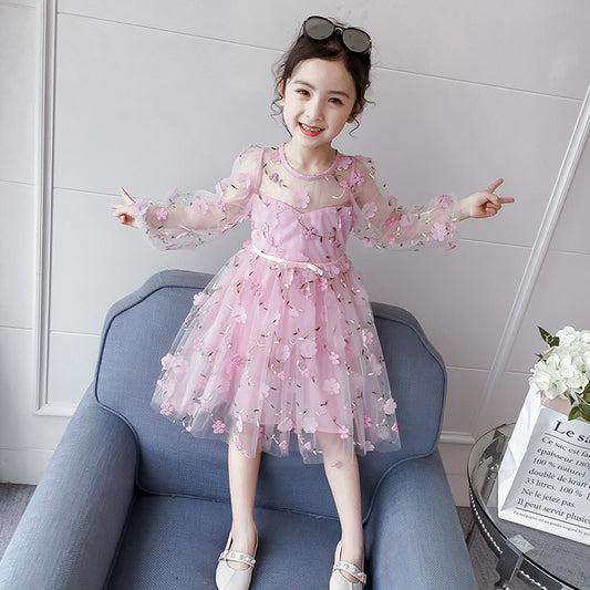 Baby Girl Fluffy Yarn Skirt – Soft & Adorable Toddler Dress